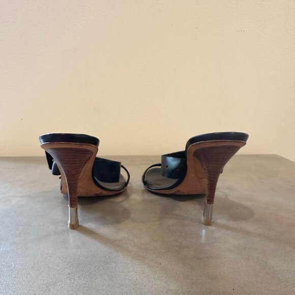 Giuseppe Zanotti Black Leather Sandals - Picture 4 of 5